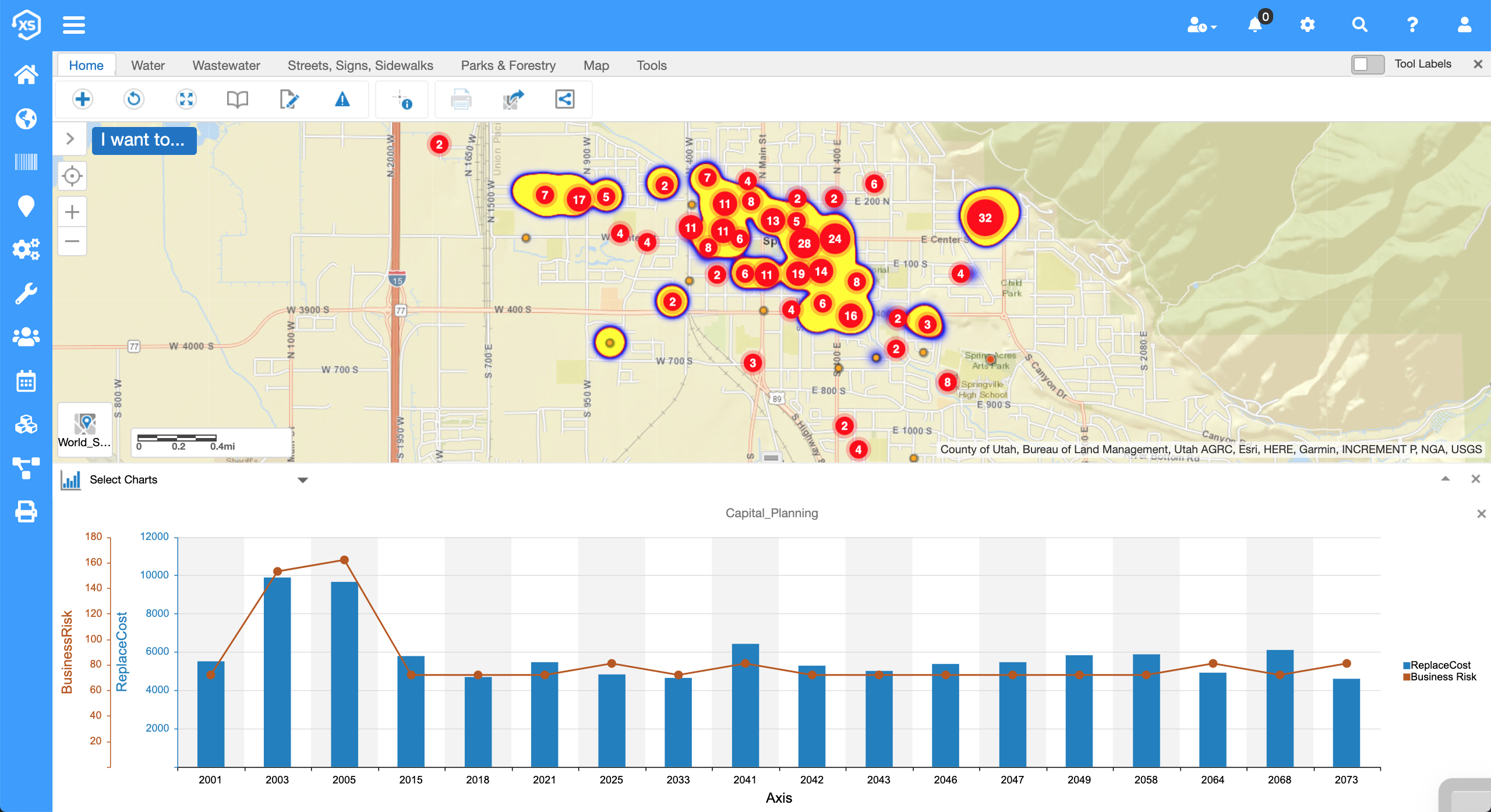 screenshot of Elements XS